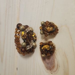 Bracelet and Earrings Set